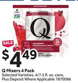 Q Mixers 4 Pack