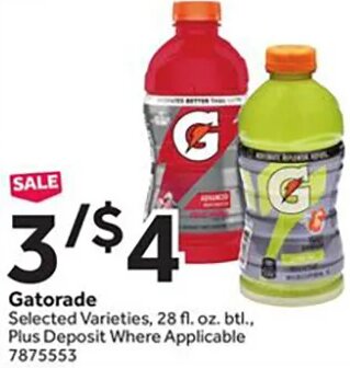 Gatorade at Stop & Shop