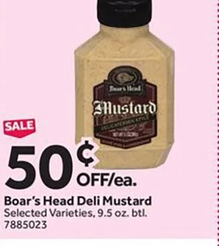 Boar's Head Deli Mustard at Stop & Shop