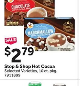 Stop & Shop Hot Cocoa