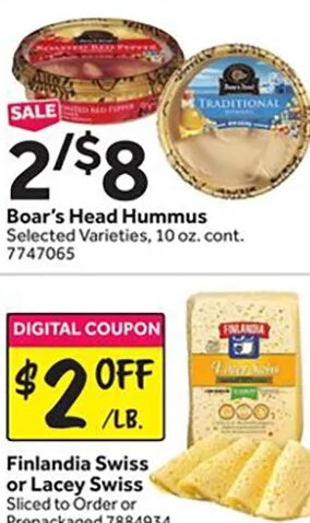 Boar's Head Hummus