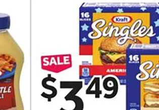 Kraft Singles at Stop & Shop