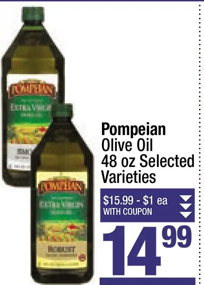 Pompeian Olive Oil at Super King Markets