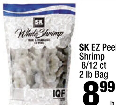 SK EZ Peel Shrimp at Super King Markets