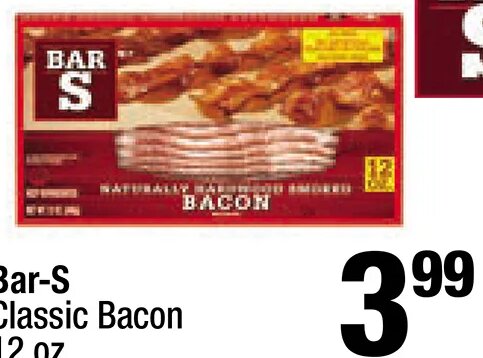 Bar-S Classic Bacon at Super King Markets