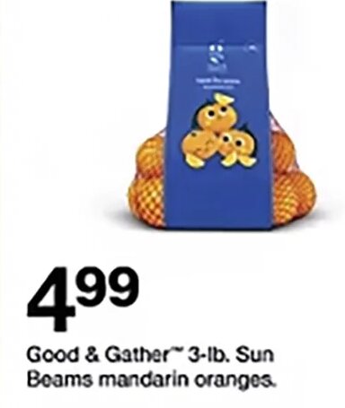Good & Gather 3-lb. Sun Beams mandarin oranges