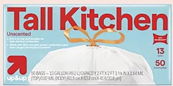 up&up Tall Kitchen Trash Bags at Target