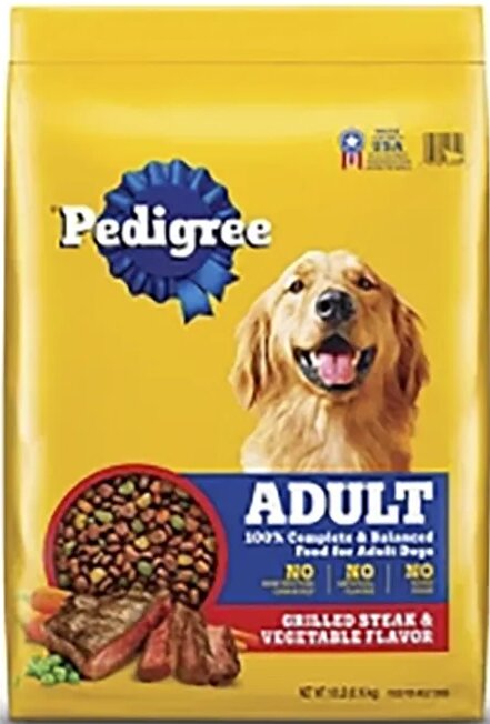 Pedigree dry dog food at Target