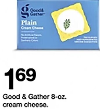 Good & Gather Plain Cream Cheese