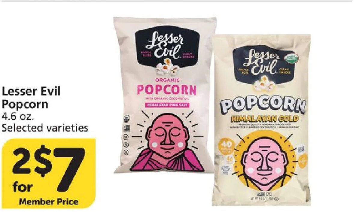 Lesser Evil Popcorn