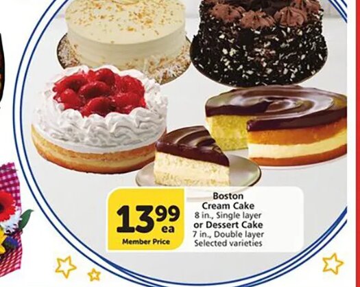 Boston Cream Cake