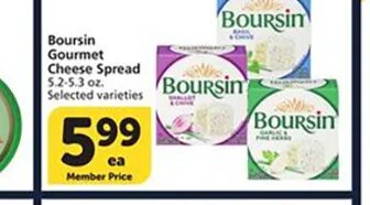 Boursin Gourmet Cheese Spread