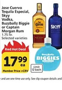 Jose Cuervo, Skyy, Buzzballz