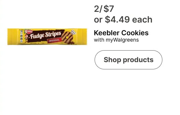 Keebler Cookies at Walgreens