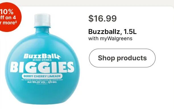 Buzzballz, 1.5L
