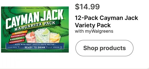 12-Pack Cayman Jack Variety Pack