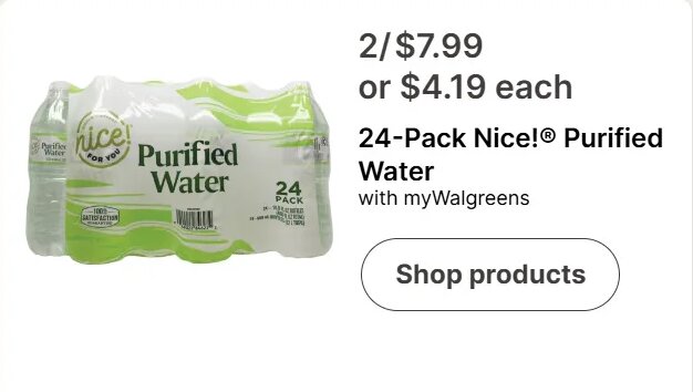 24-Pack Nice! Purified Water
