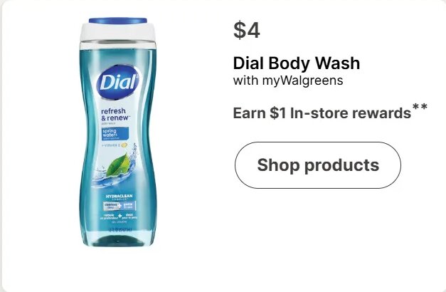 Dial Body Wash