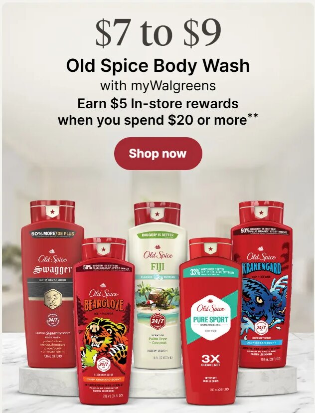 Old Spice Body Wash