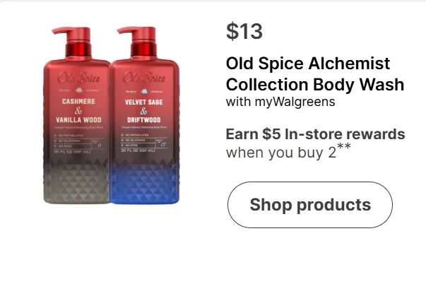 Old Spice Alchemist Collection Body Wash at Walgreens