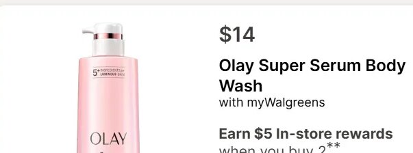Olay Super Serum Body Wash