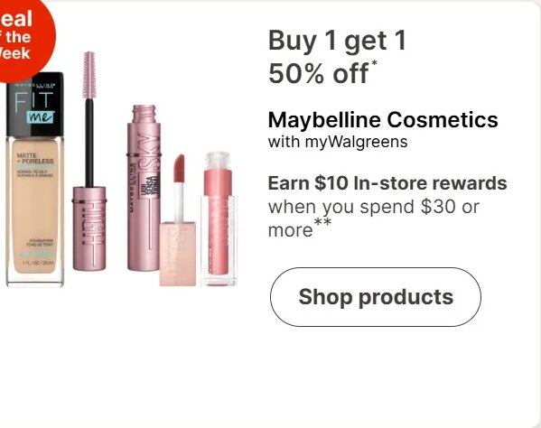 Maybelline Cosmetics