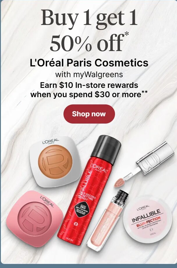 L'Oreal Paris Cosmetics
