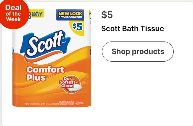 Scott Bath Tissue at Walgreens