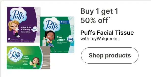 Puffs Facial Tissue
