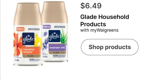 Glade Household Products