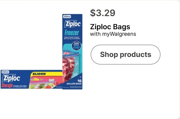 Ziploc Bags