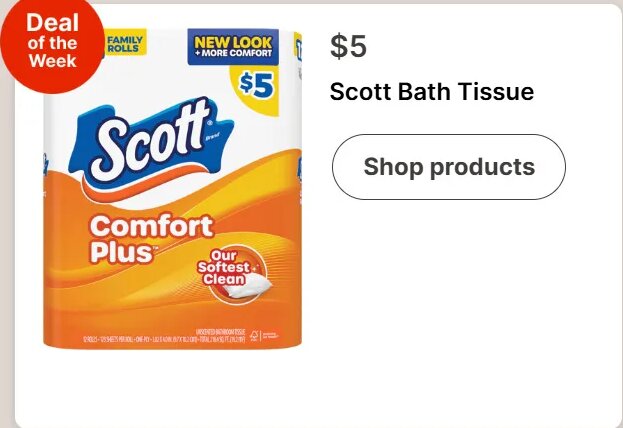 Scott Bath Tissue at Walgreens