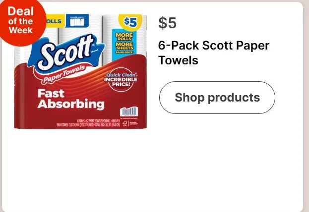 6-Pack Scott Paper Towels