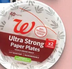 Ultra Strong Paper Plates
