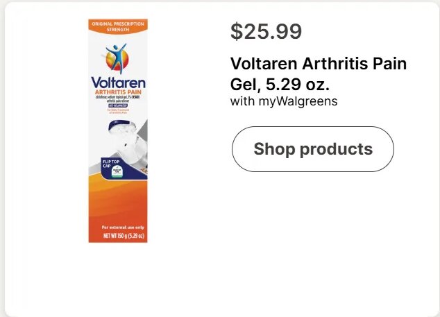 Voltaren Arthritis Pain Gel