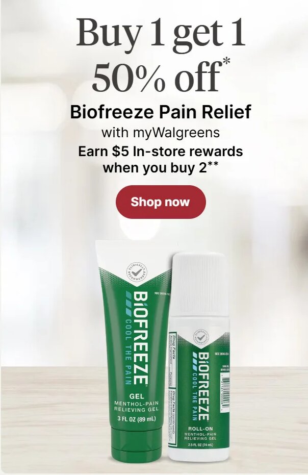 Biofreeze Pain Relief