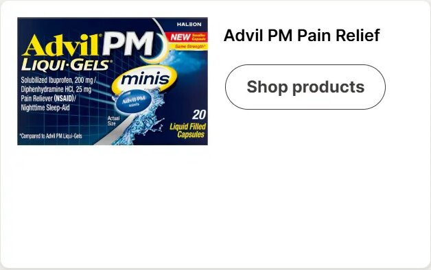 Advil PM Pain Relief