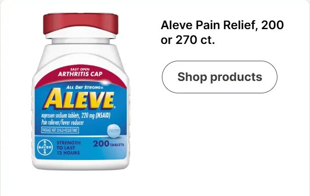 Aleve Pain Relief