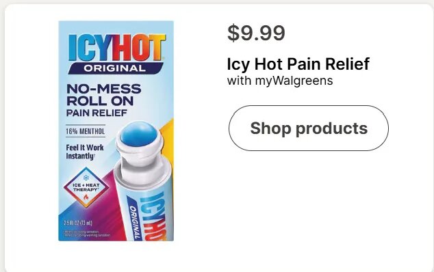 Icy Hot Pain Relief