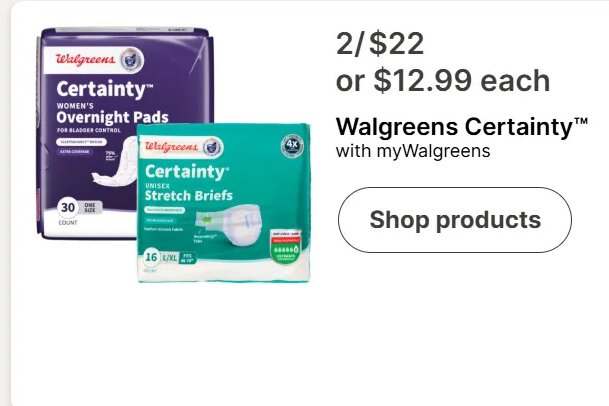 Walgreens Certainty