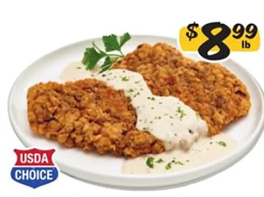 USDA Choice Beef Boneless Cube Steak at Winn-Dixie