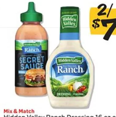 Hidden Valley Ranch Dressing or Secret Sauce