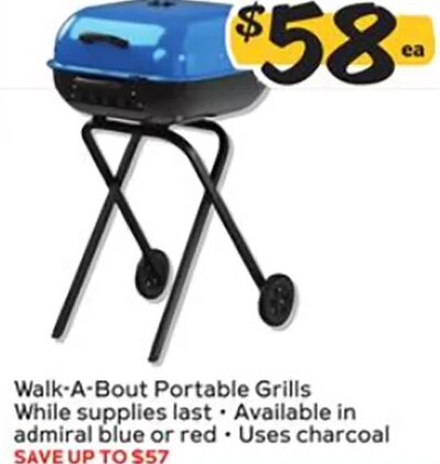 Walk-A-Bout Portable Grills