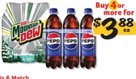 Pepsi Products at Winn-Dixie