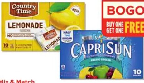 Capri Sun or Country Time
