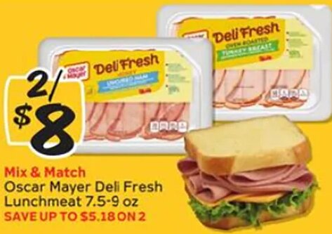 Oscar Mayer Deli Fresh at Winn-Dixie