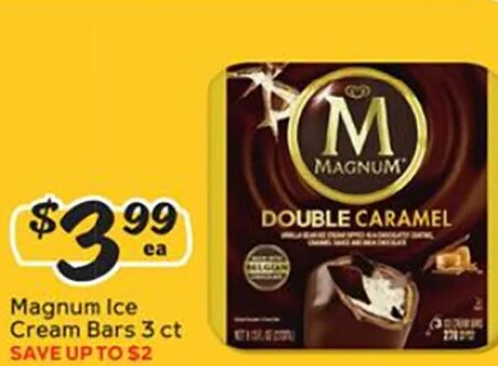 Magnum Ice Cream Bars at Winn-Dixie